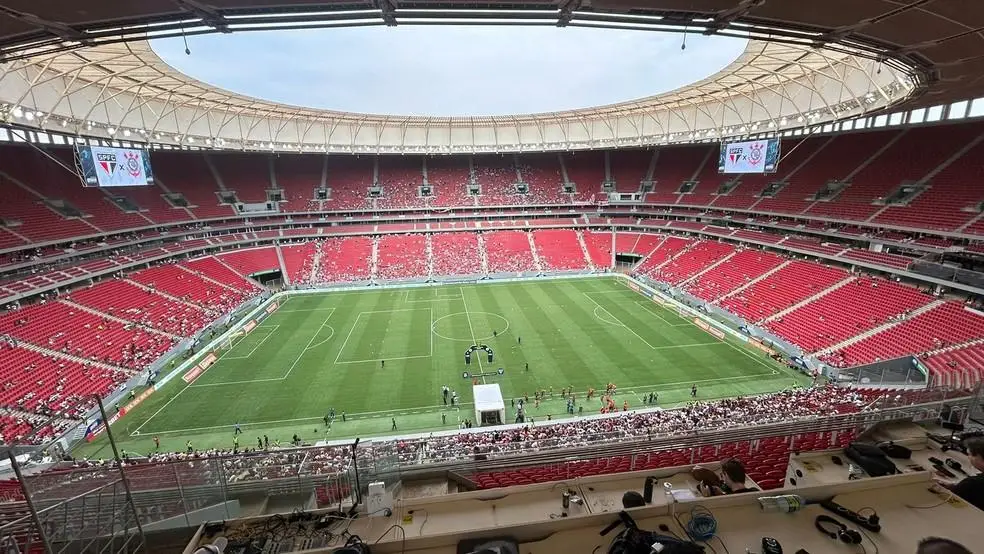 Estádio Mané Garrincha, em Brasília