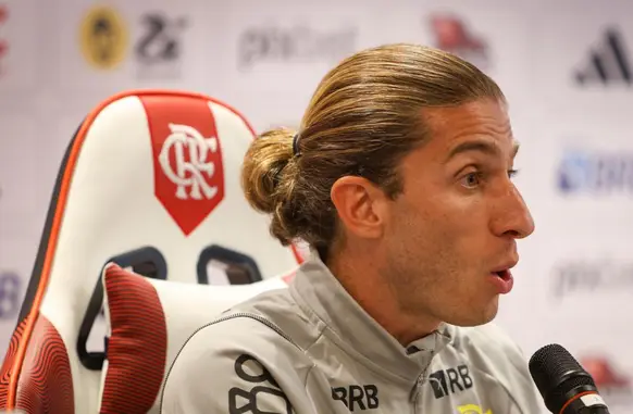 Filipe Luís é o técnico do Flamengo (Foto: Renan Areias / Arquivo O Dia)