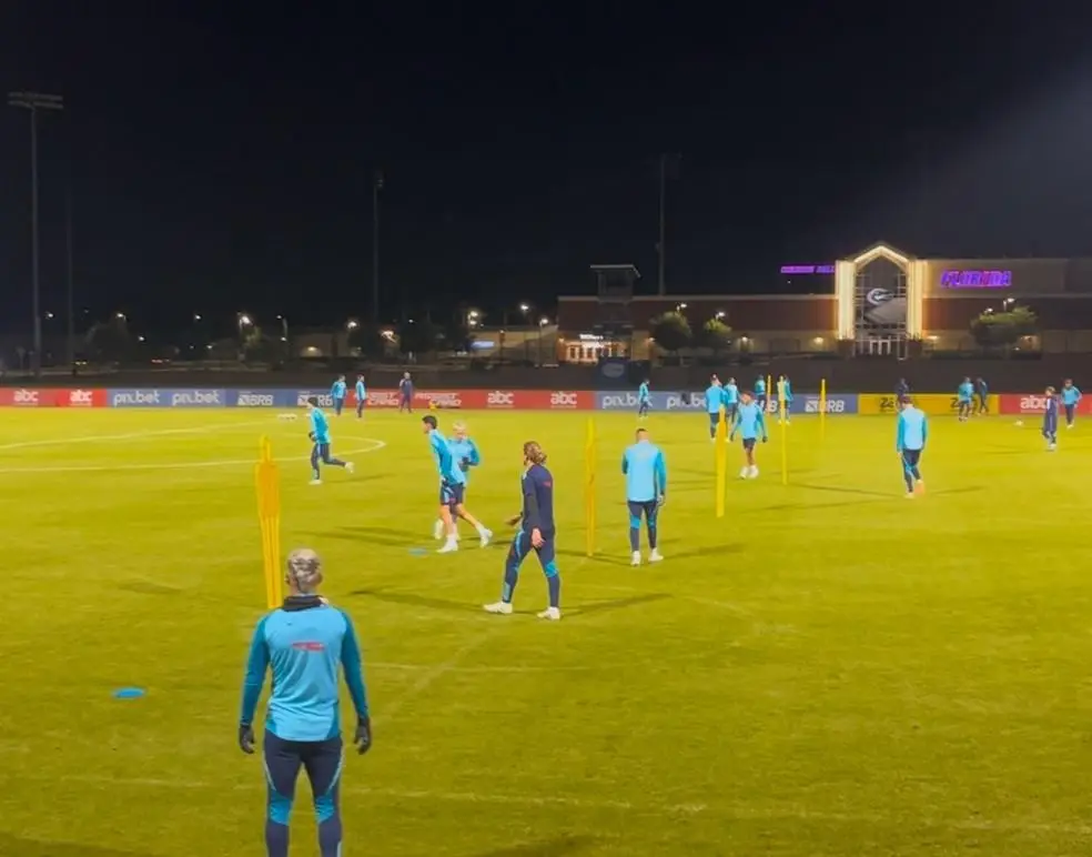 Flamengo faz primeiro treino da pré-temporada nos Estados Unidos