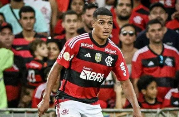 Igor Jesus (Foto: Marcelo Cortes/Flamengo)