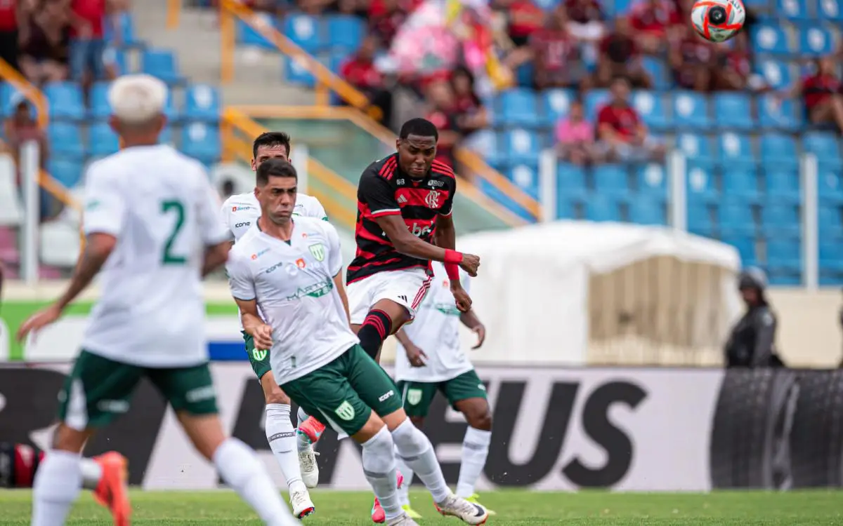 Lorran em Flamengo x Boavista