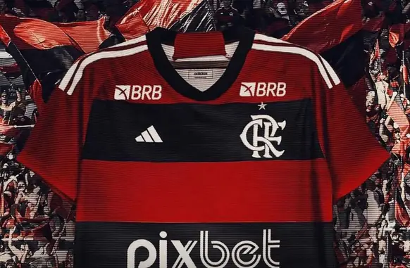 Pixbet é a patrocinadora master do Flamengo (Foto: Divulgação)