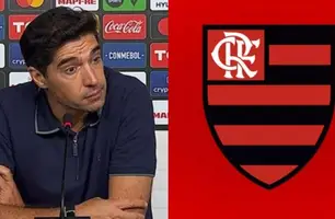Abel Ferreira sobe o tom e critica Flamengo após título da Libertadores: “Uma equipe…” (Foto: Reprodução GETV/Flamengo)