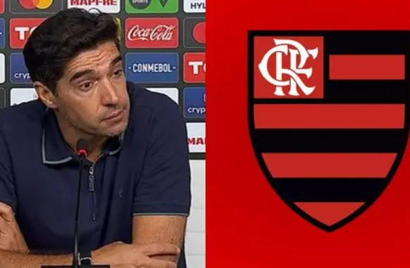 Abel Ferreira sobe o tom e critica Flamengo após título da Libertadores: “Uma equipe…” (Foto: Reprodução GETV/Flamengo)
