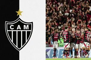 Atlético-MG tem 8 desfalques para o jogo contra o Flamengo, pelo Brasileirão (Foto: Divulgação/Atlético-MG e Flamengo)