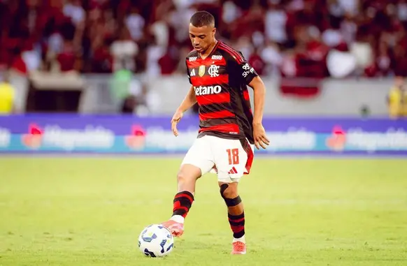De la Cruz (Foto: Adriano Fontes/Flamengo)