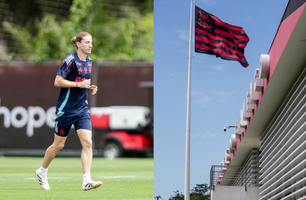 Escalação do Flamengo: Filipe Luís estuda nova chance a João Victor como titular em jogo contra o Fluminense (Foto: Gilvan de Souza/Flamengo)