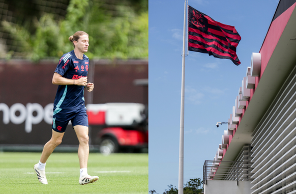 Escalação do Flamengo: Filipe Luís estuda nova chance a João Victor como titular em jogo contra o Fluminense (Foto: Gilvan de Souza/Flamengo)