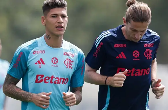 Filipe Luís (Foto: Gilvan de Souza/Flamengo)