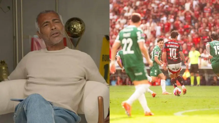 Flamengo ou Palmeiras? Romário revela torcida na final da Libertadores e faz ‘previsão’ sobre o jogo