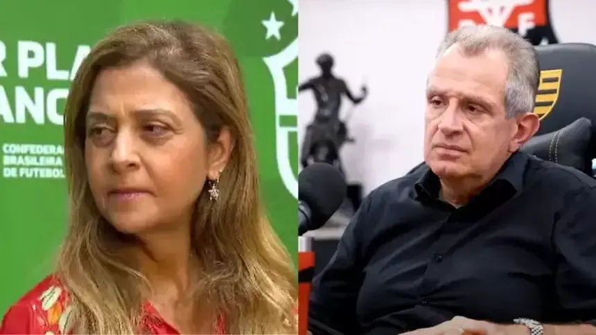 Flamengo x Palmeiras: Bap e Leila Pereira trocam recados antes de final da Libertadores