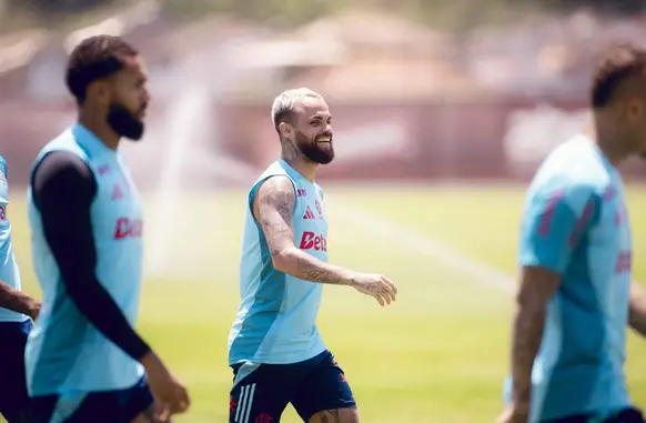 Michael pode deixar o Flamengo em 2026 (Foto: Adriano Fontes/Flamengo)