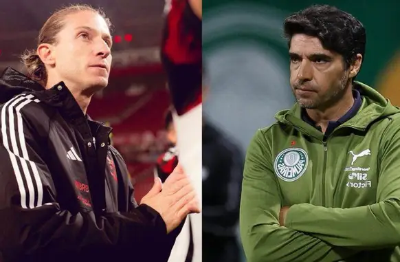 “Perdemos o título”: Abel Ferreira desiste de disputa do Brasileirão com o Flamengo (Foto: Divulgação/Flamengo | Divulgação/Palmeiras)
