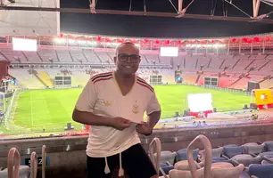 Rodrigo Pereira não gostou da atuação do Flamengo, mas destacou que o importante era conquistar o troféu (Foto: João Alexandre Borges / Agência O Dia)