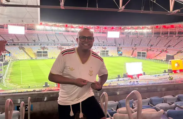 Rodrigo Pereira não gostou da atuação do Flamengo, mas destacou que o importante era conquistar o troféu (Foto: João Alexandre Borges / Agência O Dia)