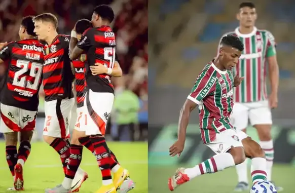 Torcedores do Flamengo se revoltam e cobram Fluminense pela venda de ingressos para jogo do Brasileirão (Foto: Divulgação/Flamengo | Divulgação/Fluminense)