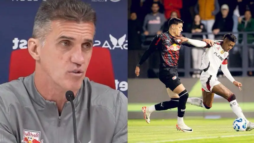 Vagner Mancini confia em fator que pode dar ‘ligeira vantagem’ ao Bragantino contra o Flamengo, pelo Brasileirão