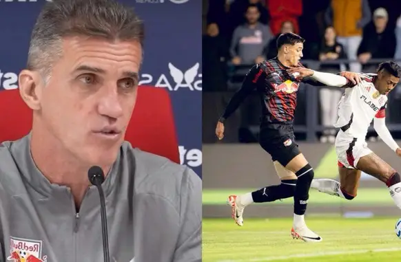 Vagner Mancini confia em fator que pode dar ‘ligeira vantagem’ ao Bragantino contra o Flamengo, pelo Brasileirão (Foto: Reprodução)