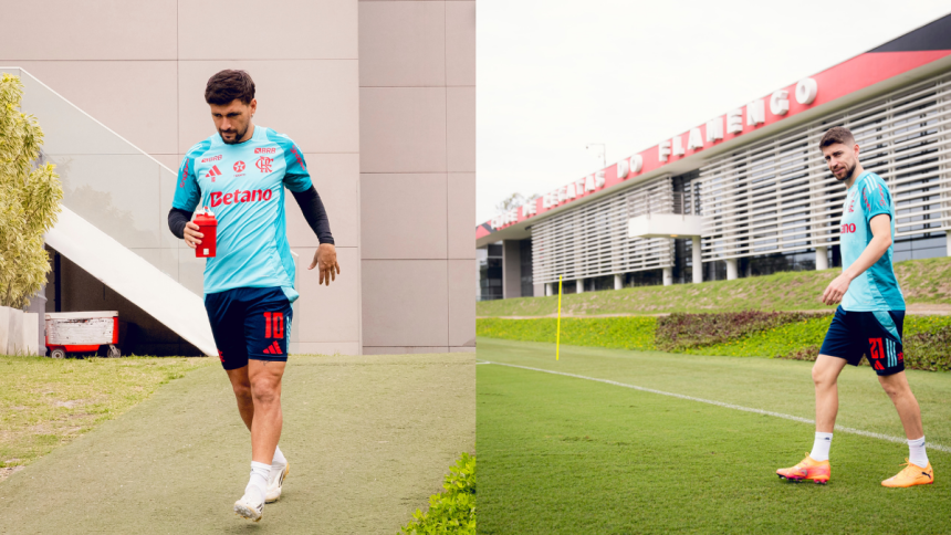 Após festa do título da Libertadores, elenco do Flamengo se reapresenta com foco no Brasileirão