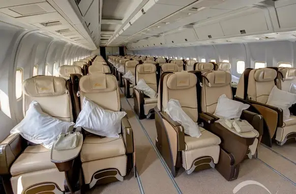 Avião fretado pelo Flamengo (Foto: Aeronexus/Divulgação)