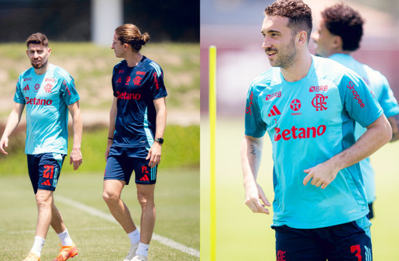 Elenco do Flamengo terá 2 dias de folga antes de viagem para o Intercontinental (Foto: Adriano Fontes/Flamengo)