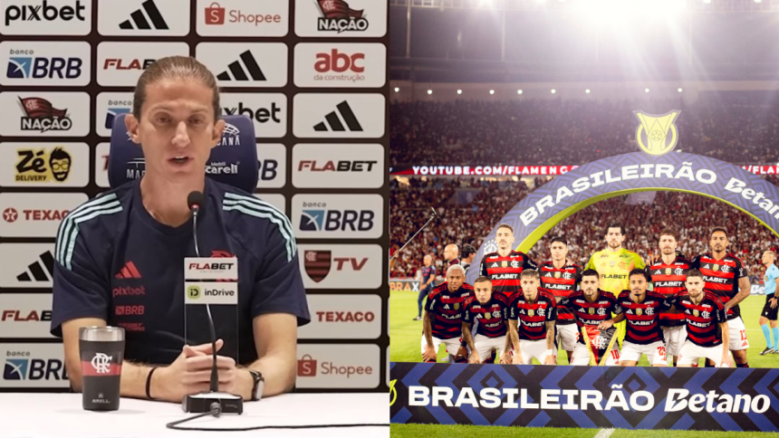 Filipe Luís é o único no mundo a conquistar Copa do Brasil, Brasileirão e Libertadores como jogador e técnico