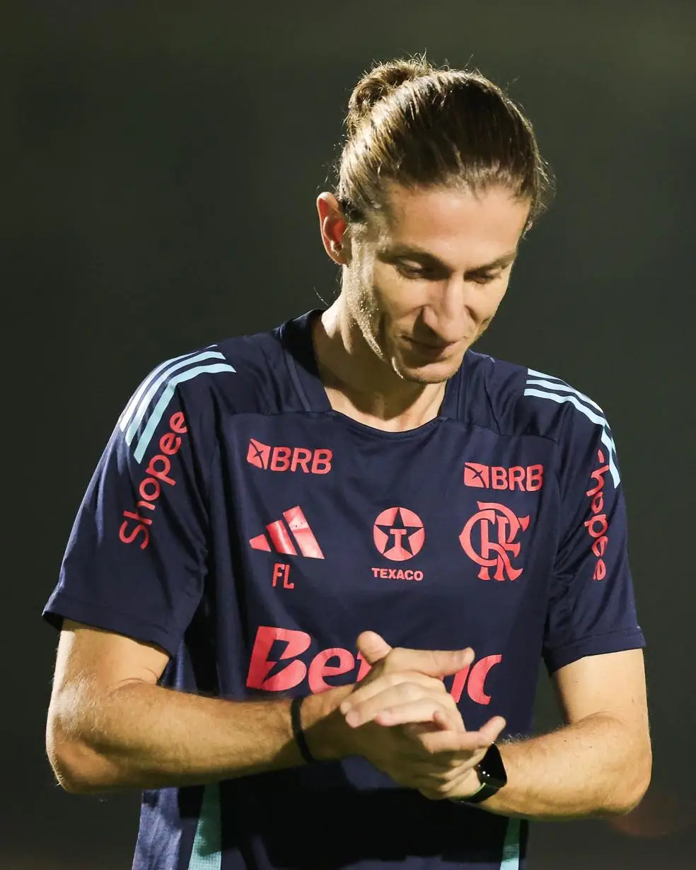 Filipe Luís, técnico do Flamengo
