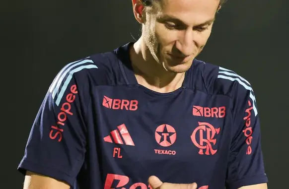 Filipe Luís, técnico do Flamengo (Foto: Gilvan de Souza/Flamengo)