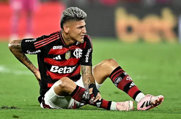 Flamengo bate o martelo e define valor mínimo para negociar Carrascal após interesse de dupla da Europa (Foto: André Fabiano/Código 19/Gazeta Press)