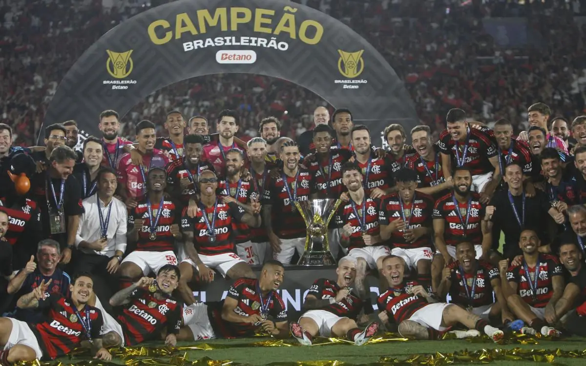 Flamengo conquistou o seu nono t&iacute;tulo do Brasileiro