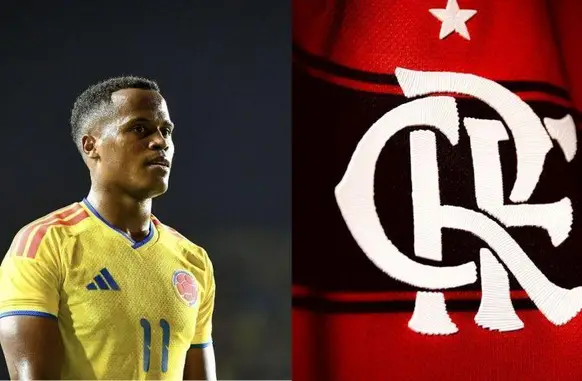 Flamengo define data para tentar a contratação de Jhon Arias, ex-Fluminense (Foto: Divulgação/FCF e Flamengo)