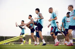 Flamengo treina para o Intercontinental (Foto: Adriano Fontes / Flamengo)