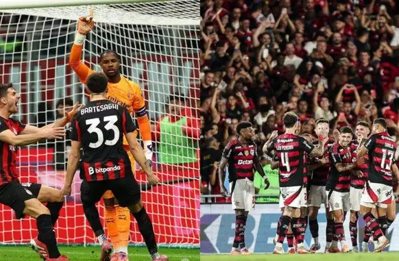 Gigante europeu parabeniza Flamengo pelo título da Libertadores (Foto: Divulgação)