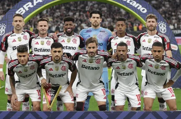 Jogadores do Flamengo (Foto: Gilvan de Souza / Flamengo)
