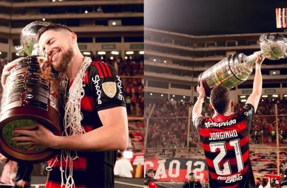 Jorginho, do Flamengo, é eleito a melhor contratação do futebol brasileiro em 2025 (Foto: Divulgação/Flamengo)