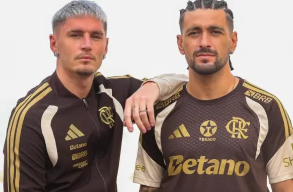 Novo uniforme de treino do Flamengo (Foto: Divulgação / Flamengo)