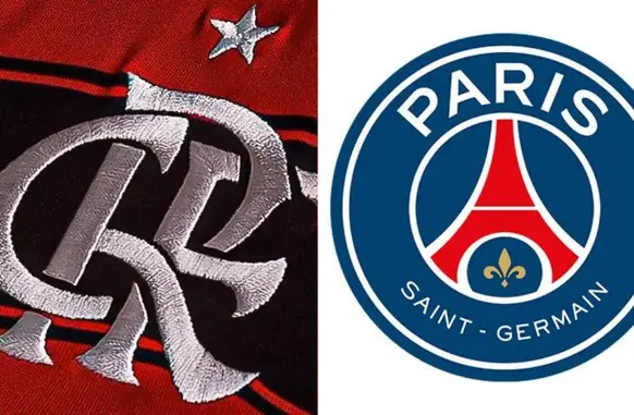 PSG supera o Flamengo e vence prêmio de melhor time do mundo em 2025 (Foto: Divulgação/Flamengo e PSG)