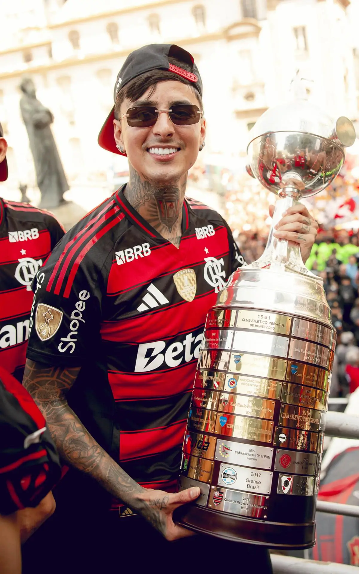 Pulgar minimizou a polêmica na final da Libertadores