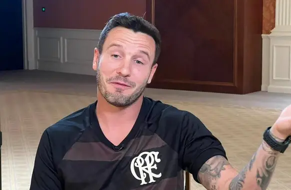 Saúl em entrevista ao ge (Foto: Letícia Marques / ge)