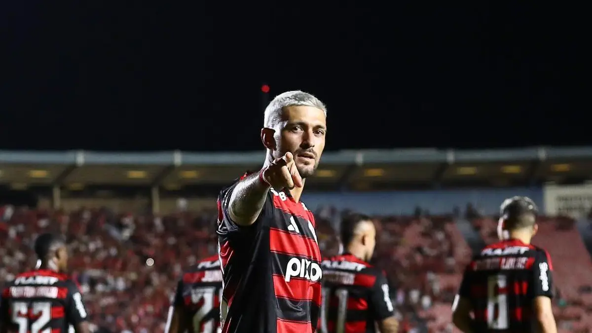 Arrascaeta pelo Flamengo