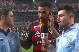 Danilo rasga elogios a Filipe Luís após título do Flamengo na Supercopa (Foto: Reprodução/ Flamengo)