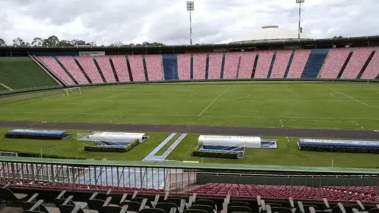 Estádio Parque do Sabiá, em Uberlândia-MG