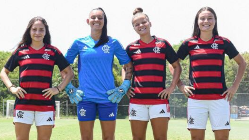 Flamengo anuncia 4 reforços para sub-20 feminino