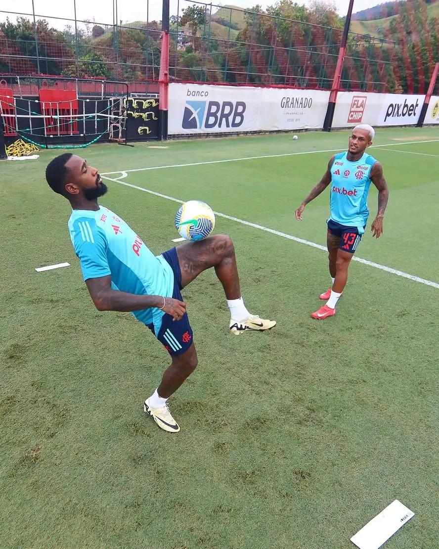 Gerson e Wesley são dois dos principais nomes do Flamengo