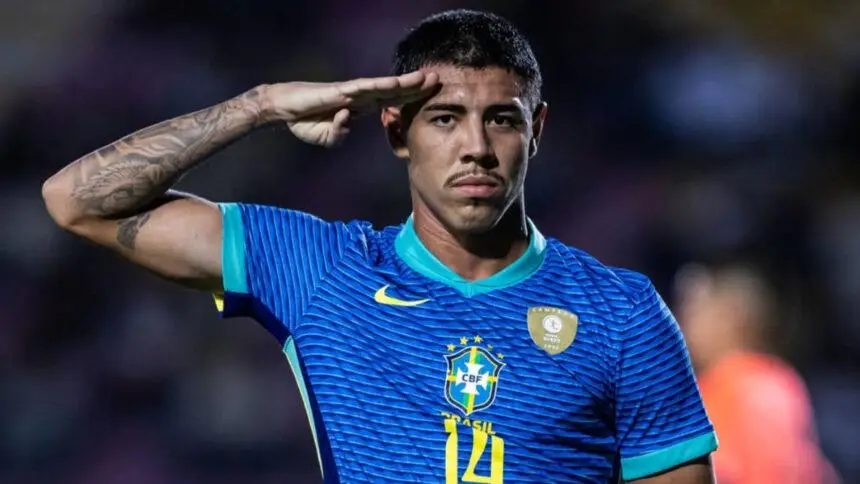 Iago aparece em seleção ‘ideal’ do Sul-Americano Sub-20