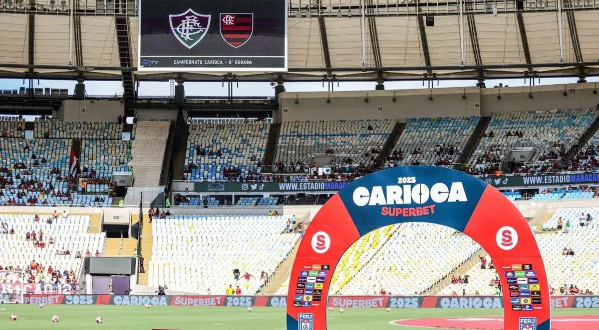 Maracanã no Fla-Flu pela Taça Guanabara