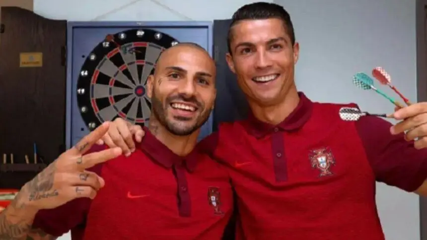 Quaresma e Cristiano Ronaldo