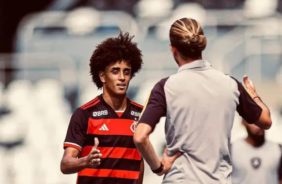 Ryan Roberto (Foto: Reprodução/Flamengo)