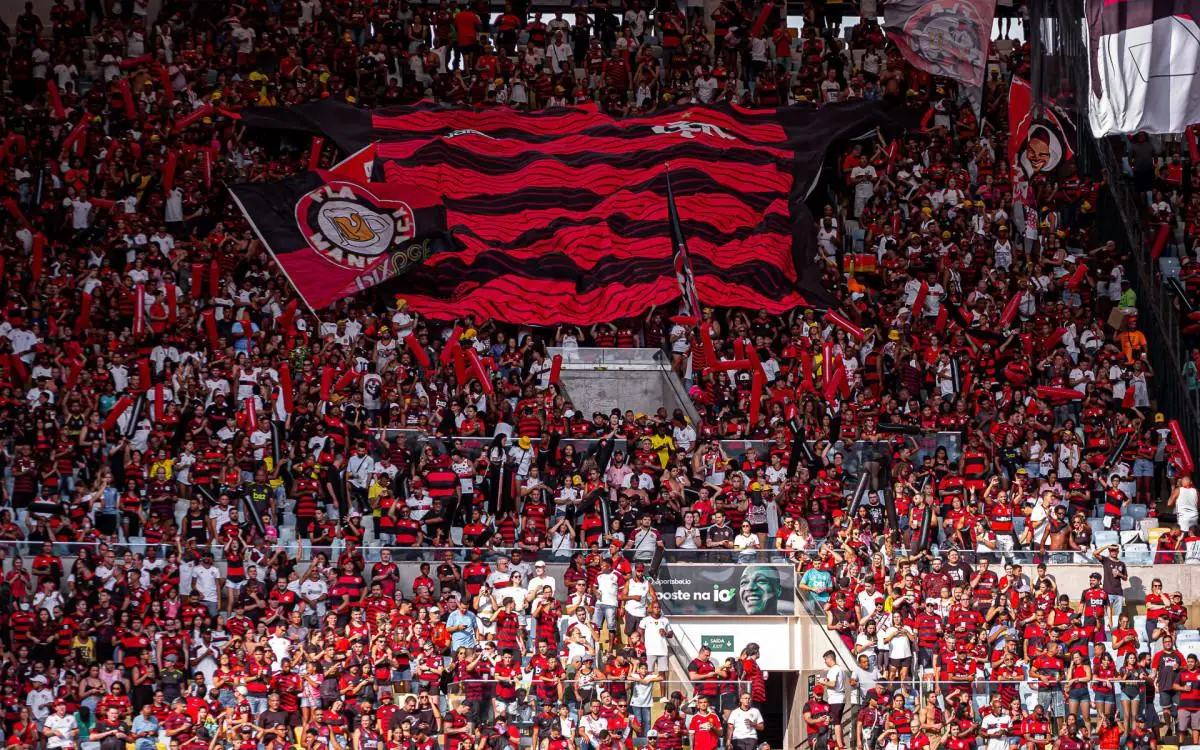 Torcida do Flamengo no Maracanã