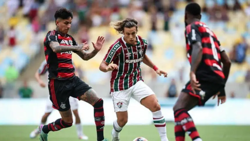 Clássico Flamengo e Fluminense